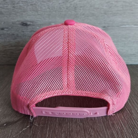 Cabela's Bass Pro Shops Pink Snapback Womens Trucker Hat OSFM - Picture 4 of 7
